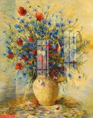 Tải file Tranh sơn dầu phương tây tổng hợp STS49148 (gốc) làm tranh treo tường