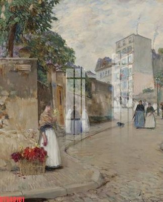 File gốc Tranh sơn dầu phương tây tổng hợp STS49161 (phong cách) tối giản