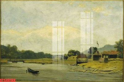 File gốc Tranh sơn dầu phương tây tổng hợp STS49188 (vector) cho in ấn