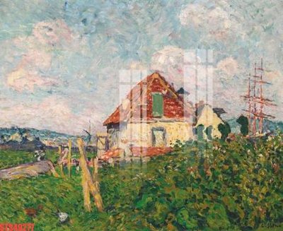 File gốc Tranh sơn dầu phương tây tổng hợp STS49277 (in mica) làm quà tặng