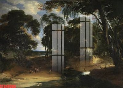 File ảnh Tranh sơn dầu phương tây tổng hợp STS49385 (gốc) in poster