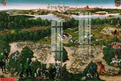 File in ấn Tranh sơn dầu phương tây tổng hợp STS49428 (bản gốc) từ file gốc