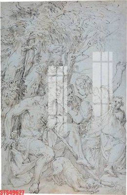 File gốc Tranh sơn dầu phương tây tổng hợp STS49627 cho in ấn và thiết kế