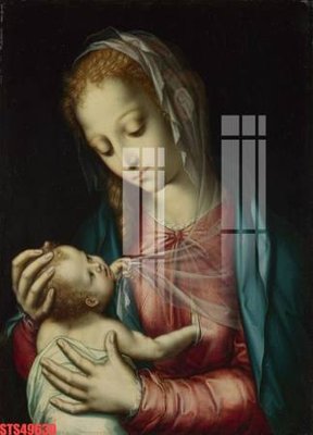 Ảnh mô tả file gốc in mica Tranh sơn dầu phương tây tổng hợp STS49630