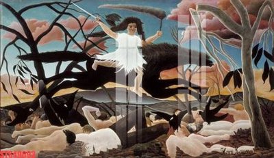 Hình ảnh file gốc in trần nhà Tranh sơn dầu phương tây tổng hợp STS49693