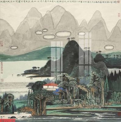 File tranh gốc Tranh sơn dầu phương tây tổng hợp STS50012 chủ đề hiện đại