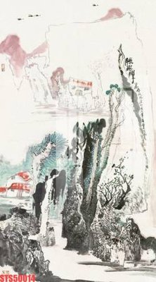 File gốc Tranh sơn dầu phương tây tổng hợp STS50014 (trang trí) phòng ngủ