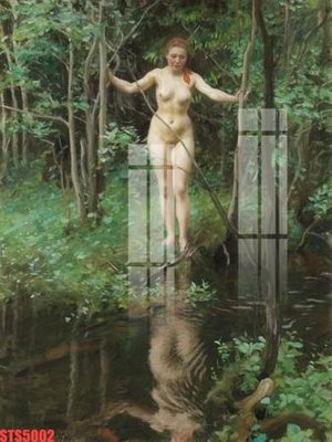 Mua file gốc Tranh sơn dầu phương tây tổng hợp STS5002 (PSD) tại Filetranh.com