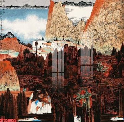 File gốc Tranh sơn dầu phương tây tổng hợp STS50053 (cho in 3D) độc đáo