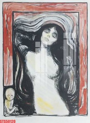 Ảnh gốc Tranh sơn dầu phương tây tổng hợp STS50120 (độ nét cao) in mica