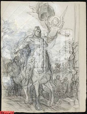 Mua file tranh gốc Tranh sơn dầu phương tây tổng hợp STS50162 tại Filetranh.com