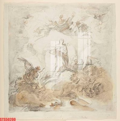 File in ấn chuyên nghiệp Tranh sơn dầu phương tây tổng hợp STS50200 (file gốc)