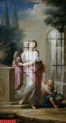 Download file Tranh sơn dầu phương tây tổng hợp STS50202 (gốc) cho xưởng in