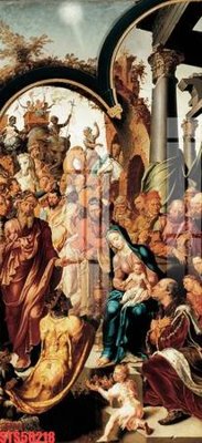 Tải file gốc in lụa Tranh sơn dầu phương tây tổng hợp STS50218 siêu nét