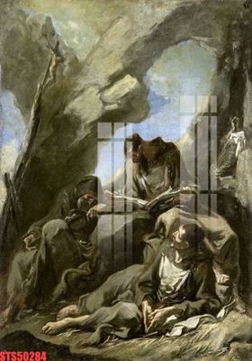 Download file gốc Tranh sơn dầu phương tây tổng hợp STS50284 (in mica) logo