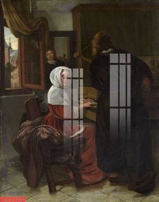 File in ấn Tranh sơn dầu phương tây tổng hợp STS50315 (bản gốc) chất lượng cao