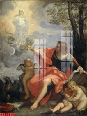 File in ấn Tranh sơn dầu phương tây tổng hợp STS50357 (bản gốc) cao cấp