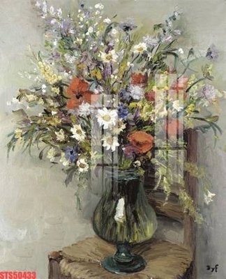 File tranh Tranh sơn dầu phương tây tổng hợp STS50433 (gốc) in vải canvas