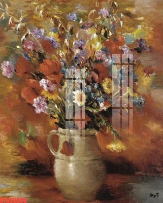 Hình ảnh file gốc in lụa Tranh sơn dầu phương tây tổng hợp STS50505