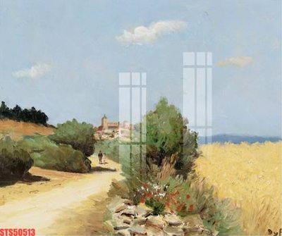 File in trần Tranh sơn dầu phương tây tổng hợp STS50513 (bản gốc) 5D