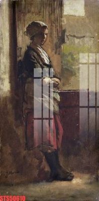 File gốc Tranh sơn dầu phương tây tổng hợp STS50610 (in mica) làm quà tặng