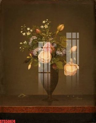 File ảnh Tranh sơn dầu phương tây tổng hợp STS50674 (gốc) cho trang trí nhà hàng