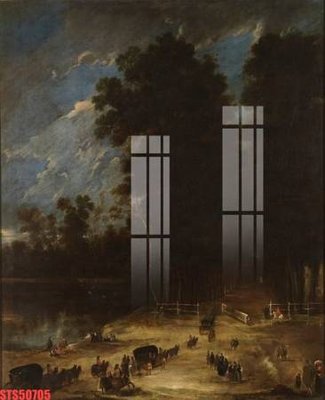 File tranh Tranh sơn dầu phương tây tổng hợp STS50705 (ảnh gốc) cho in ấn kỹ thuật số