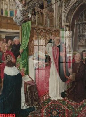 File gốc Tranh sơn dầu phương tây tổng hợp STS50953 (trang trí) phòng ngủ