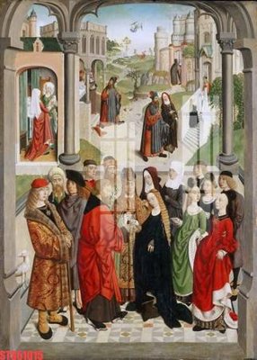 Tải file PSD Tranh sơn dầu phương tây tổng hợp STS51015 (nguyên layer) để in