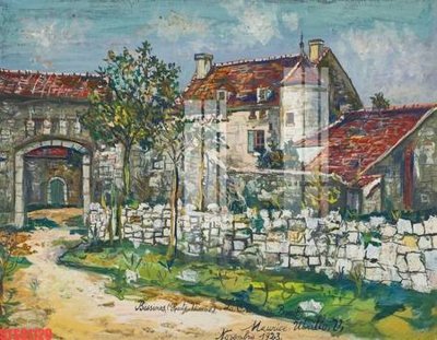 File ảnh Tranh sơn dầu phương tây tổng hợp STS51129 (gốc) in Hiflex