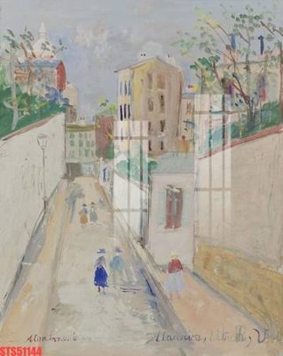 File tranh ảnh gốc Tranh sơn dầu phương tây tổng hợp STS51144 dùng cho in khổ lớn