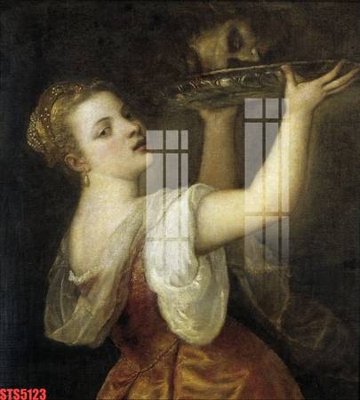 Download file Tranh sơn dầu phương tây tổng hợp STS5123 (gốc) in mica đèn LED