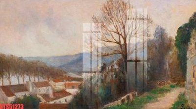 File gốc Tranh sơn dầu phương tây tổng hợp STS51273 (trang trí) phòng làm việc