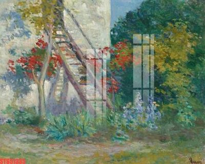 File gốc Tranh sơn dầu phương tây tổng hợp STS51335 (in lụa) trang trí tường