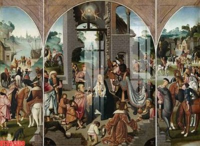 File gốc Tranh sơn dầu phương tây tổng hợp STS51389 (cho in UV) siêu nét