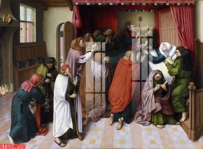 Ảnh gốc Tranh sơn dầu phương tây tổng hợp STS51396 (độ nét cao) in mica