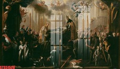 Download file gốc Tranh sơn dầu phương tây tổng hợp STS51528 (in lụa) tranh 3D