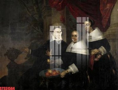 File in ấn Tranh sơn dầu phương tây tổng hợp STS51564 (bản gốc) cao cấp