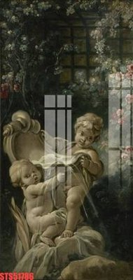 File gốc in mica Tranh sơn dầu phương tây tổng hợp STS51786 chất lượng