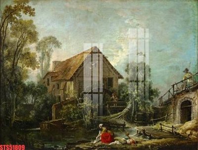 File gốc Tranh sơn dầu phương tây tổng hợp STS51809 (phiên bản chuẩn) để in ấn