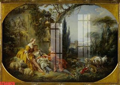 Mua file gốc Tranh sơn dầu phương tây tổng hợp STS51820 (PSD) tại Filetranh.com