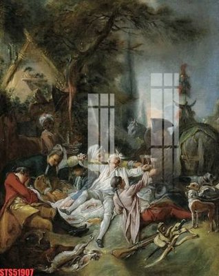 File PSD Tranh sơn dầu phương tây tổng hợp STS51907 (gốc) cho in quảng cáo