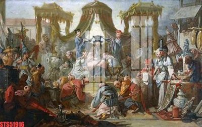 File gốc Tranh sơn dầu phương tây tổng hợp STS51916 (cho in ấn) từ Filetranh.com