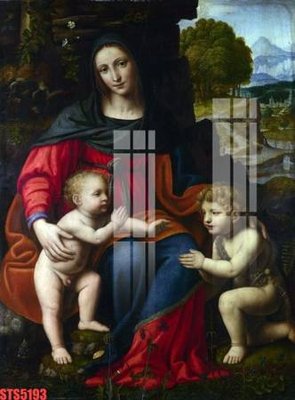 File in mica Tranh sơn dầu phương tây tổng hợp STS5193 (bản gốc) siêu trong