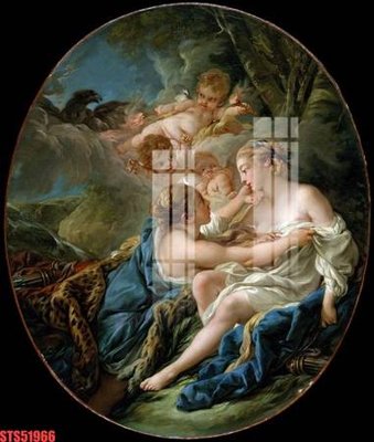 File ảnh Tranh sơn dầu phương tây tổng hợp STS51966 (gốc) dùng in Pano