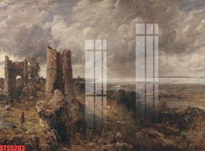 File gốc Tranh sơn dầu phương tây tổng hợp STS5203 (thiết kế) cho in ấn