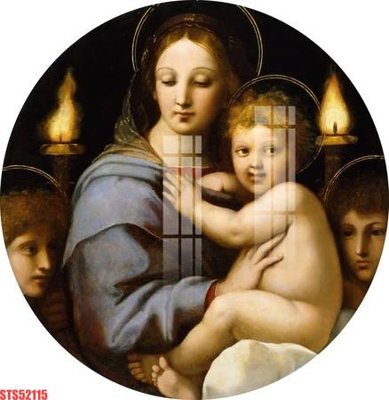 File in ấn Tranh sơn dầu phương tây tổng hợp STS52115 (bản gốc) cao cấp