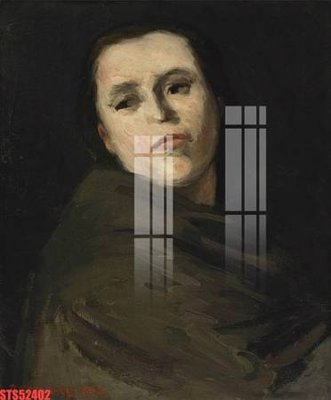 Hình ảnh file gốc in trần nhà Tranh sơn dầu phương tây tổng hợp STS52402