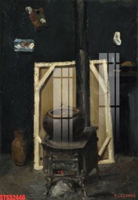 File in trần Tranh sơn dầu phương tây tổng hợp STS52446 (bản gốc) phong cảnh