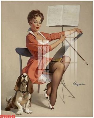 File tranh quảng cáo Tranh sơn dầu phương tây tổng hợp STS52543 (download file gốc)